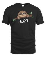 Funny Sloth Saying  Sloth Costume  Pet Animal Sloth Lover T-Shirt Men's Standard T-Shirt black s