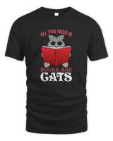 All I Need Is Books And Cats All I need is books & cats Men's Standard T-Shirt black s