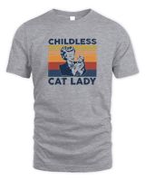 Childless Cat Ladies Vote Cat Lovers Unisex Standard T-Shirt sport-grey s