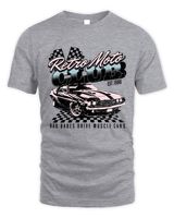 Retro Classic Car T-Shirt Unisex Standard T-Shirt sport-grey s