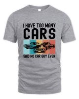 Vintage American Car T-Shirt Unisex Standard T-Shirt sport-grey s