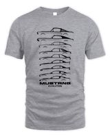 Classic Car Evolution T-Shirt Unisex Standard T-Shirt sport-grey s