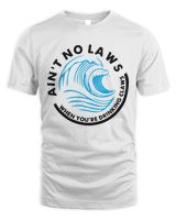 Ain't No Laws When You're Drinking Claws T-shirt Unisex Standard T-Shirt white s