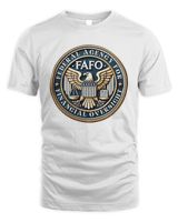 FAFO Unisex Standard T-Shirt white s