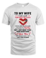 To my wife Unisex Standard T-Shirt white s