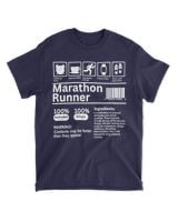 marathon runner gifts Unisex Standard T-Shirt navy s