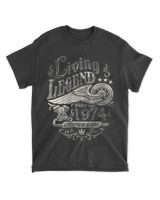 1974 Living Legend Unisex Standard T-Shirt black s