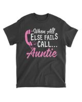 Call Auntie Unisex Standard T-Shirt black s