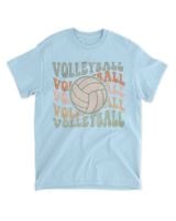 Volleyball Tee Gifts Unisex Standard T-Shirt light-blue s