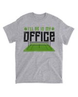 I'll be in my office tennis tees Unisex Standard T-Shirt sport-grey s
