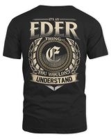 EDER Unisex Standard T-Shirt black s