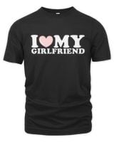 I Love My Hot Girlfriend (28) Unisex Premium T-Shirt black s