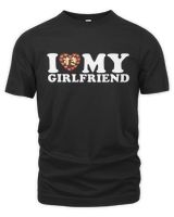I Love My Hot Girlfriend (202) Unisex Premium T-Shirt black s