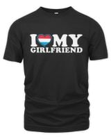 I Love My Hot Girlfriend (241) Unisex Premium T-Shirt black s