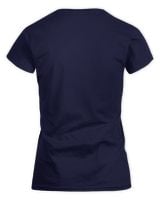 And god sail firefighter's wiffe-M133 Women's Soft Style Fitted T-Shirt navy s