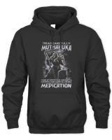 Tread Carefully Muthafuka Your Stupidity About To Exceed Unisex Hoodie black s