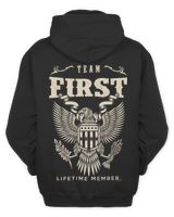 FIRST Unisex Hoodie black s