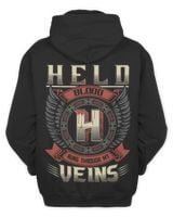 HELD BLOOD D1 Unisex Hoodie black s