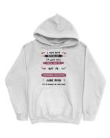 I am not spoiled Unisex Hoodie white s