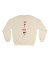Feral girl summer book club shirt Unisex Sweatshirt sand s