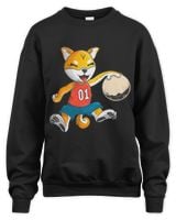 Funny Basketball Shiba Inu With Basketball Uniform Slam Dunking The Moon