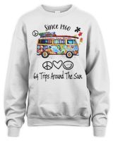 1960 USA57 Unisex Sweatshirt white s