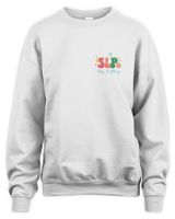 It's A Good Day To Help Tiny Humans Communicate, Speech Language Therapy Sweatshirt, SLP Sweatshirt, Gift For SLP, Language Pathology Shirt Unisex Sweatshirt white s