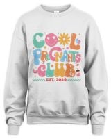 Cool Pregnants Club Sweatshirt, Mom To Be Shirt, Gift for Mom, In My Mom Era Shirt, New Mama Shirt, Mother's Day Gift, Expecting Mom Gift Unisex Sweatshirt white s