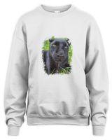 Luna The Panther is So Adorable Unisex Sweatshirt white s