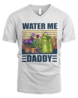 Water me daddy Men's V-Neck T-Shirt white s