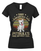 Bully Lover Dog Sorry I Remembered Your Pitbulls Name Pitbull Lover Retro 29 Pitbull Dog