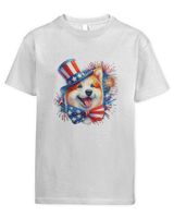 Shiba Inu 2 Kids Standard T-Shirt white xs