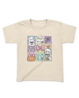 Retro Halloween Spooky Kid T-Shirt Kids Standard T-Shirt sand xs