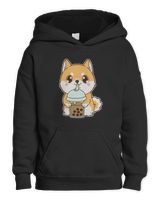 Kawaii Cute Boba Shiba Inu Dog Classic Bubble Pearl Milk Tea 401