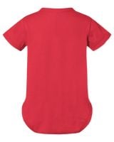 Happy Halloween Infant Short Sleeve Bodysuit red new born