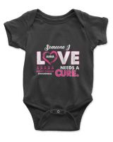 RD Someone I Love Need A Cure Breast Cancer Shirt