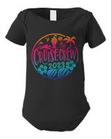 Cruise.Crew 2023 Infant Short Sleeve Bodysuit black new born