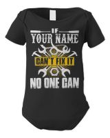 if YOUR NAME can't fix it ! no one can Infant Short Sleeve Bodysuit black 3m