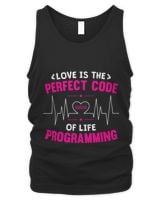 Program Developer Software Engineer Programmer Nerd Computer 2 Men's Tank Top black s