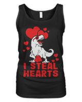 I Steal Hearts Dinosaur Valentines Day For Baby Boys Toddler 2 8