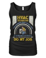 HVAC TECH Job Women's Tank Top black s