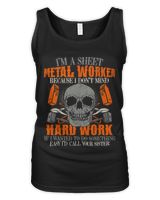 Sheet Metal Worker Gifts Design On Back Of
