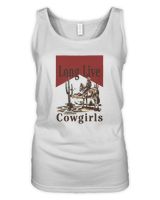 Long Live Cowgirls Women's Tank Top white s