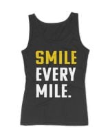 Smile every Mile Women's Tank Top black s