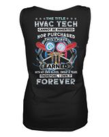 The Title HVAC Tech Women's Tank Top black s