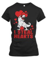 I Steal Hearts Dinosaur Valentines Day For Baby Boys Toddler 2 8