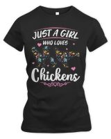 Chicken Lover Shirt Girls Women Rancher Farmer Gift Chicken