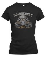 Motorcycle Gang Women's Premium Slim Fit Tee black s