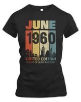 JUN 1960 LE Women's Premium Slim Fit Tee black s