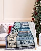 ETBK09_husband To My Husband You Are My Love Arctic Fleece Blanket